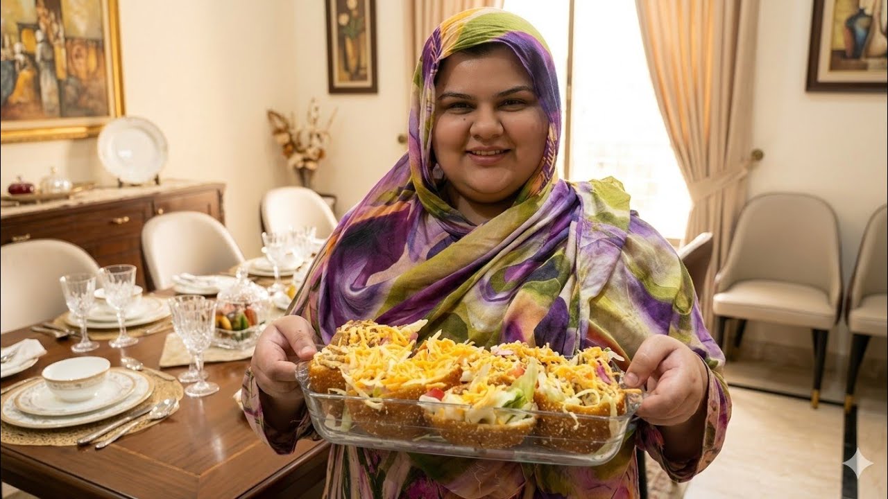 Ramzan special recipe. Chicken pocket recipe 