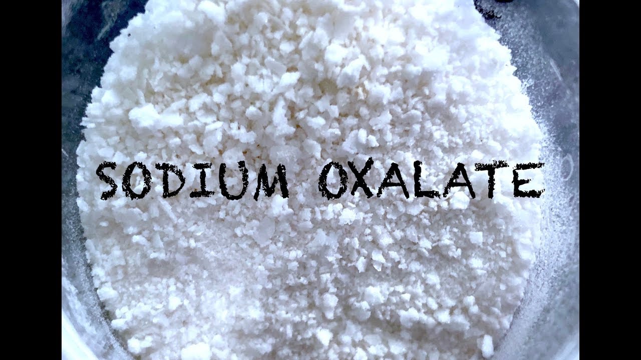 Making Sodium Oxalate - Na2C2O4 (Pirate Crystals Ep. 1)