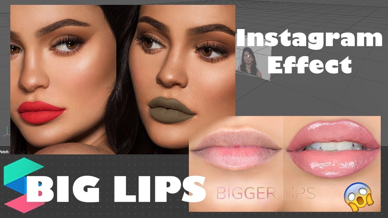 BETTER WAY to CHANGE a FACE (LIPS FULLER!) in SPARK AR / INSTAGRAM MASK