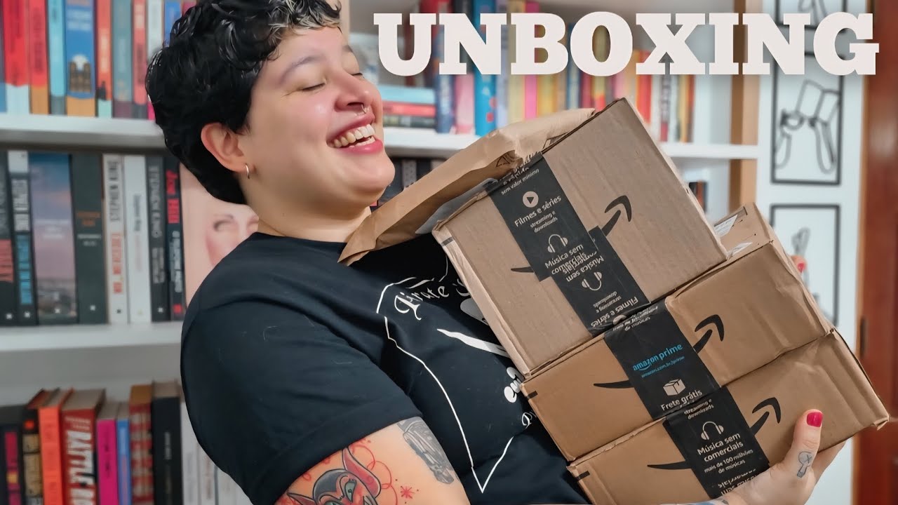 UNBOXING DE LIVROS MEGA OFERTA AMAZON PRIME | Todos os livros que eu comprei