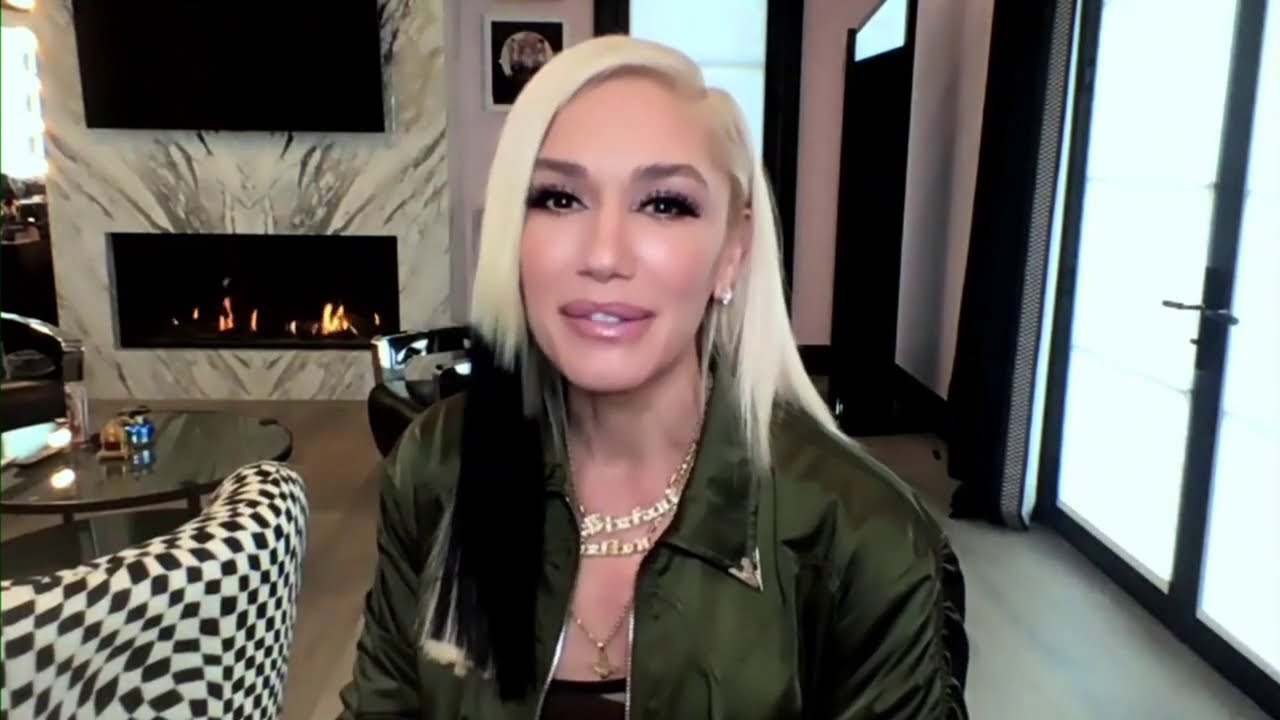 Gwen Stefani on The One Show on BBC One, Januari 2021