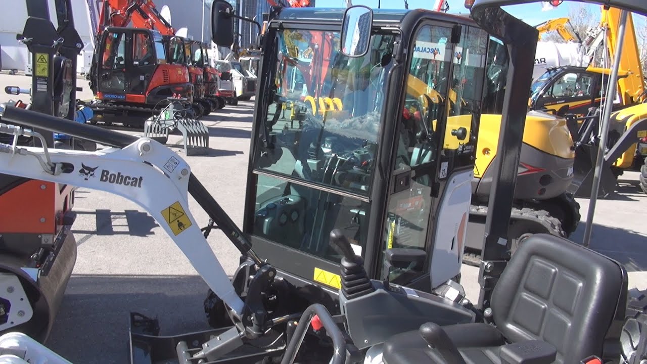 Bobcat E17 Mini Excavator (2023) Exterior and Interior