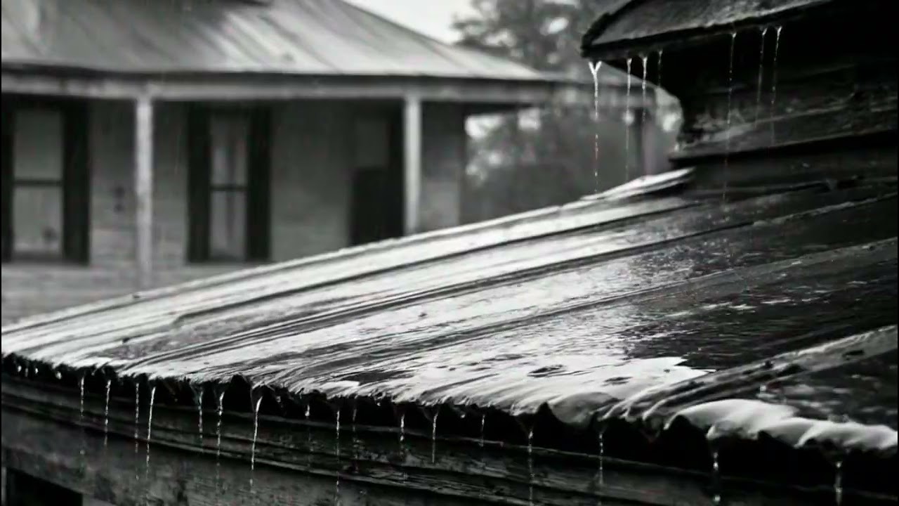 Rain Sounds for Sleeping - ASMR Rain On Tin Roof to Calm a Busy Mind