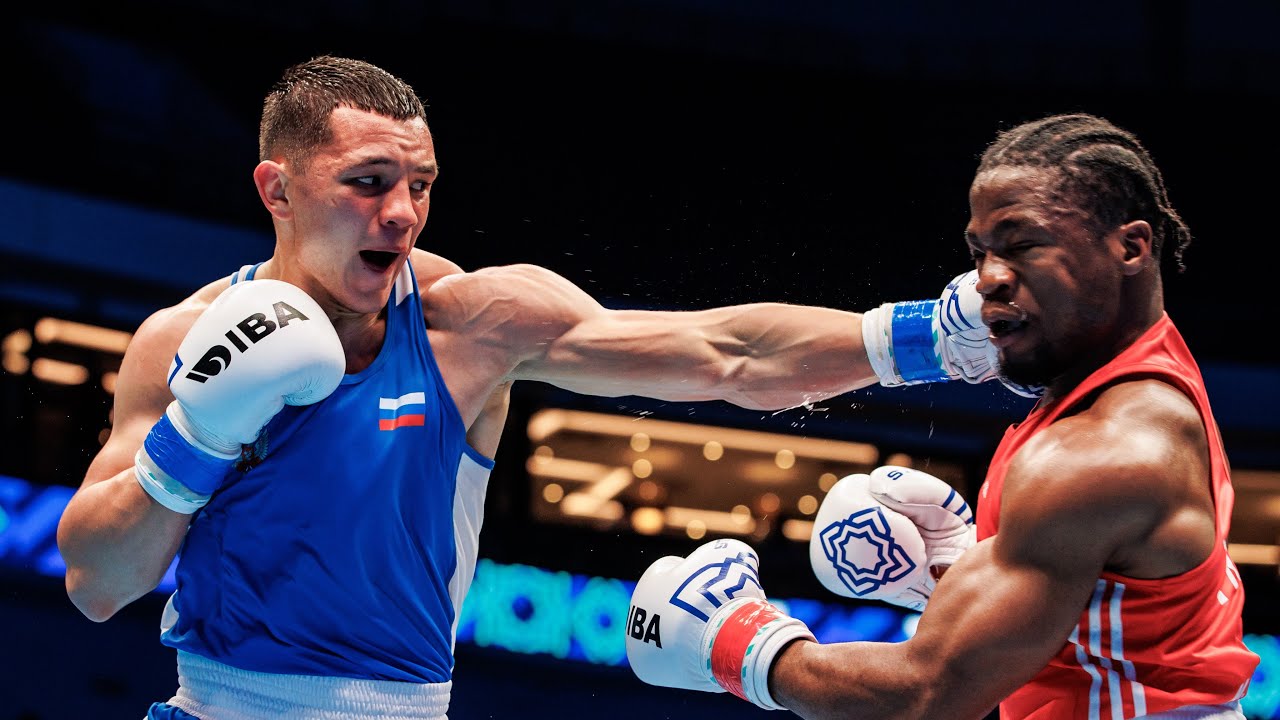 Pavel Sosulin (RUS) vs. Moreno Fendero (FRA) IBA World Boxing Championships 2023 (75kg)