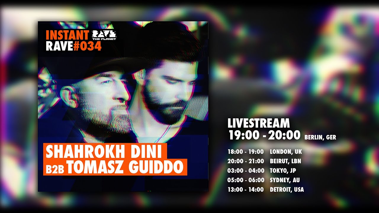 SHAHROKH DINI b2b TOMASZ GUIDDO @ Instant Rave #034 w/ Compost Records