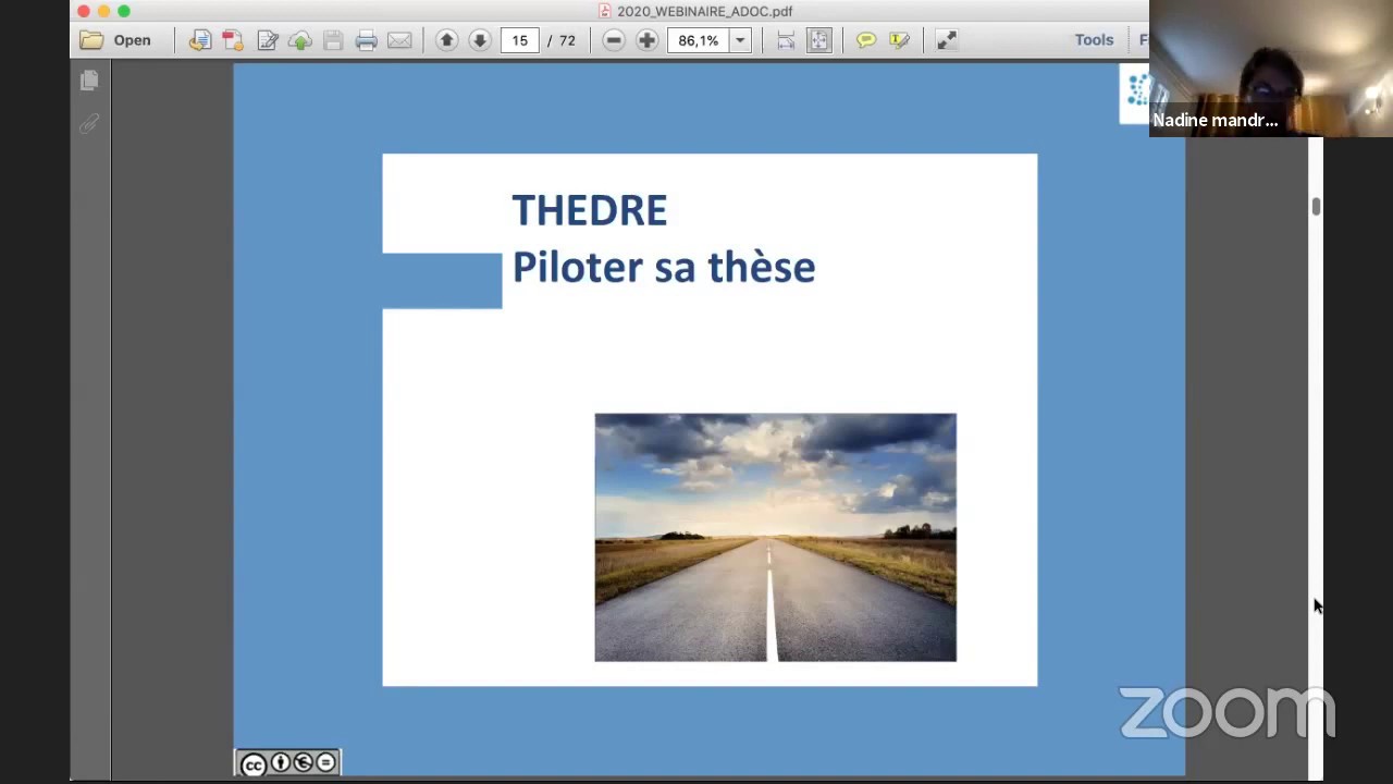 Webinaire ouvert - Autonomisation des doctorants : la m&eacute;thode THEDRE - 1/2