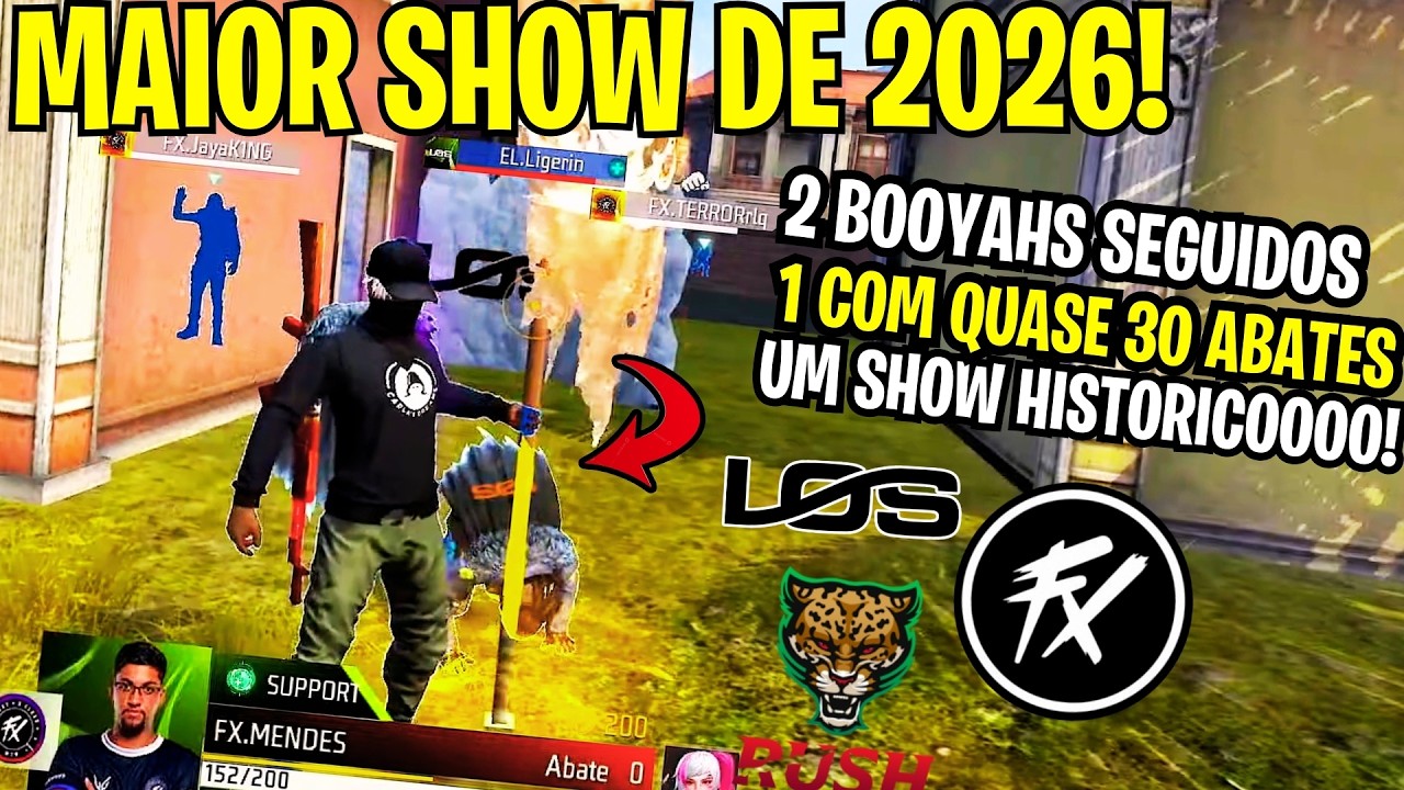 FLUXO FAZ BOOYAH COM QUASE 30 ABATES E DA MAIOR DO ANO NA COPA NFA!