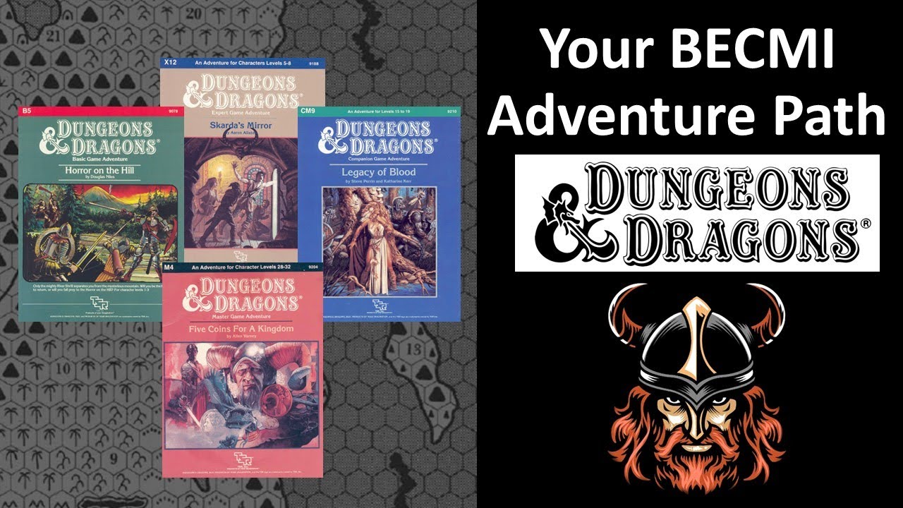 Your BECMI Adventure Path