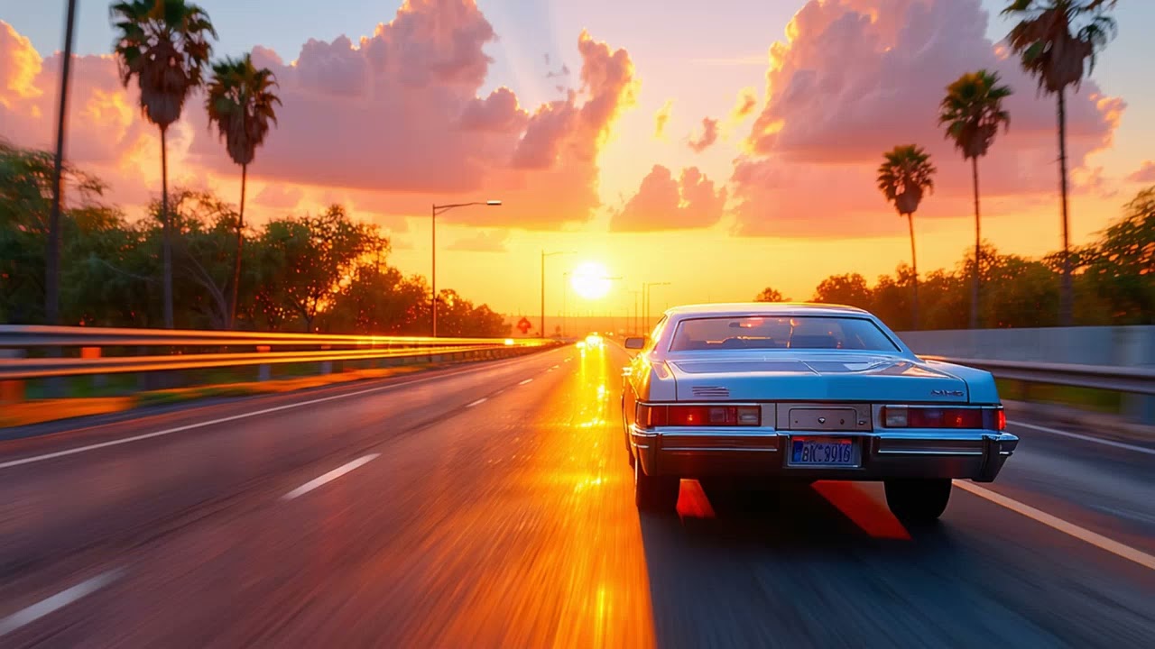 Endless Highway 🌌 | 1 Hour of 80s Synthwave Music