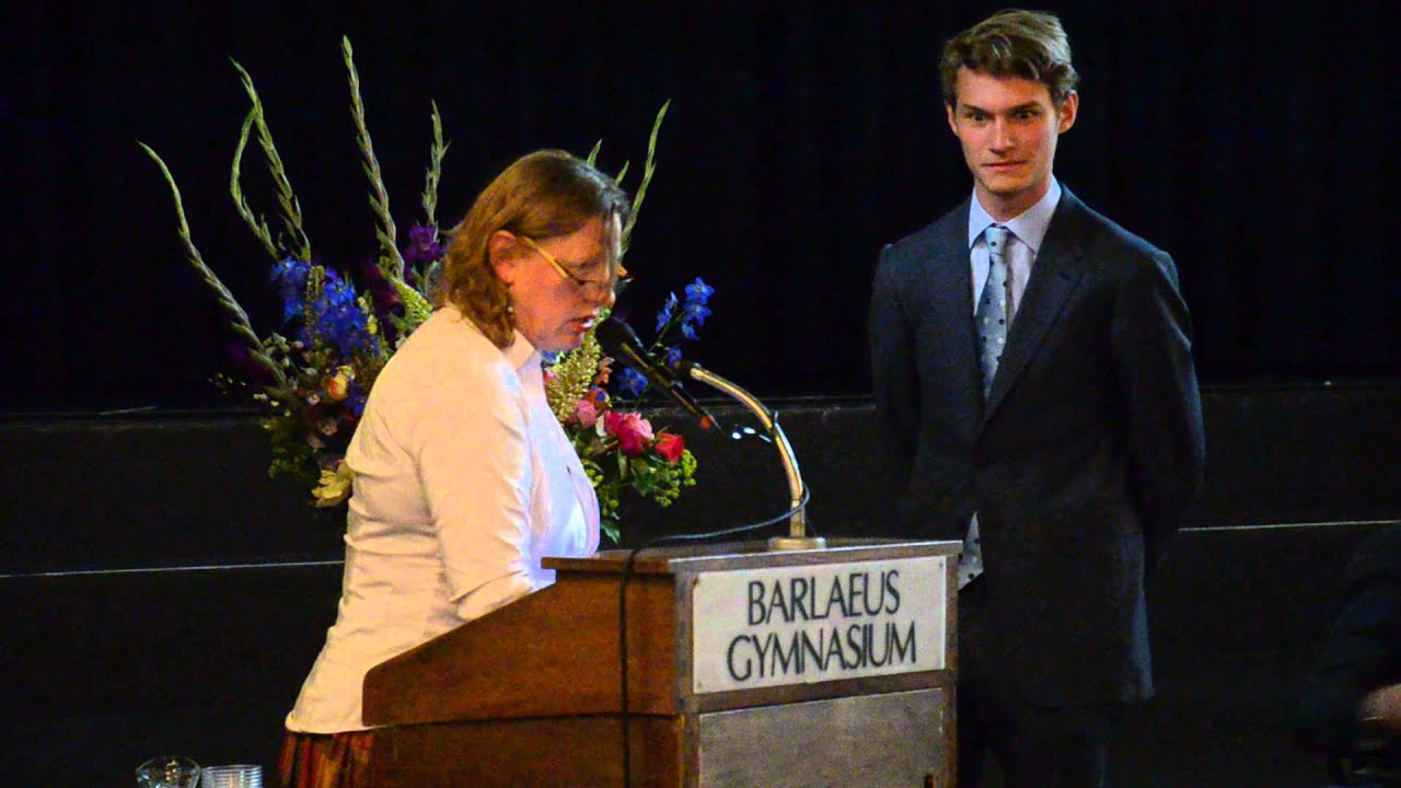 Nick Bolland Diploma-uitreiking Barlaeus 2015