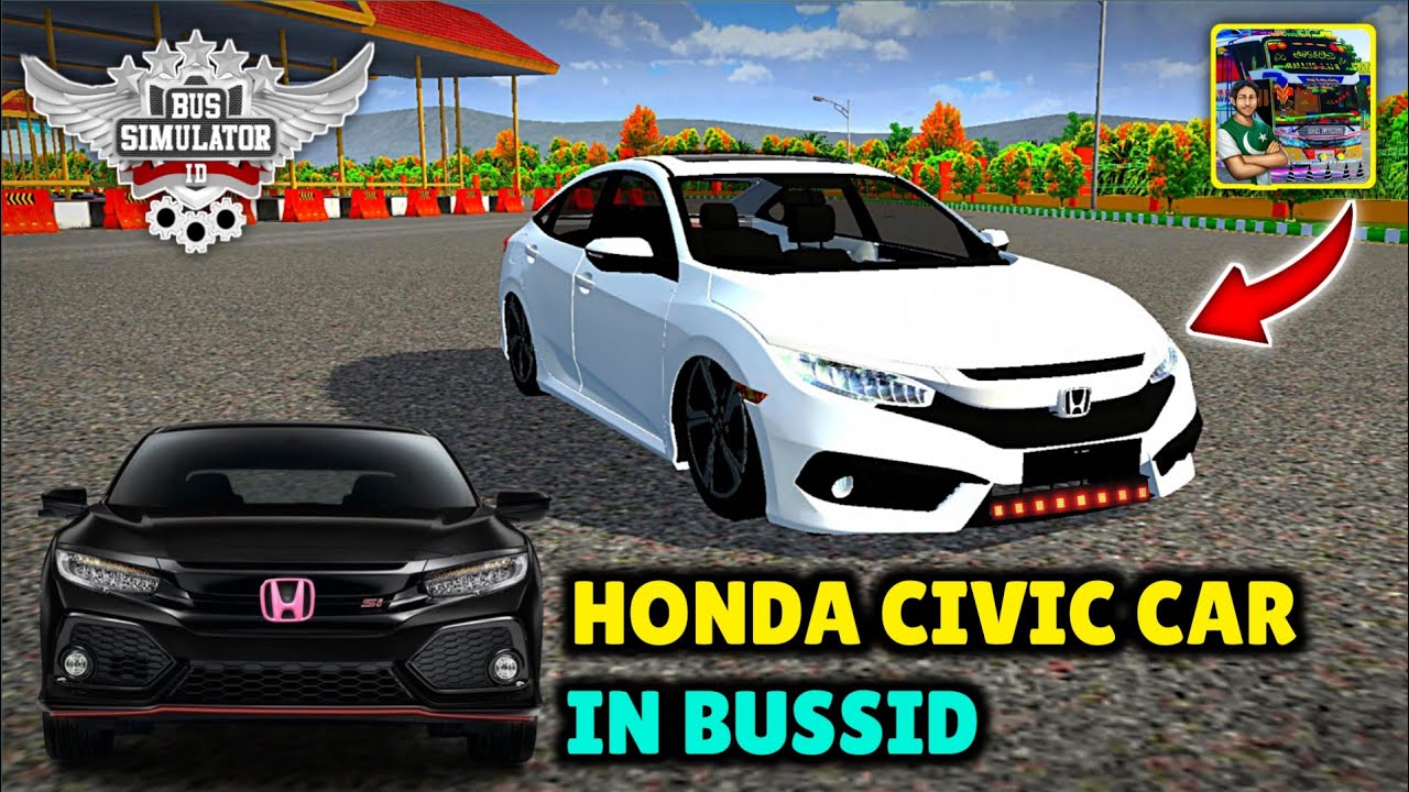 How To Add Honda Civic Car Mod in Bus Simulator Indonesia 2026 | Bussid Honda Civic Car Mod