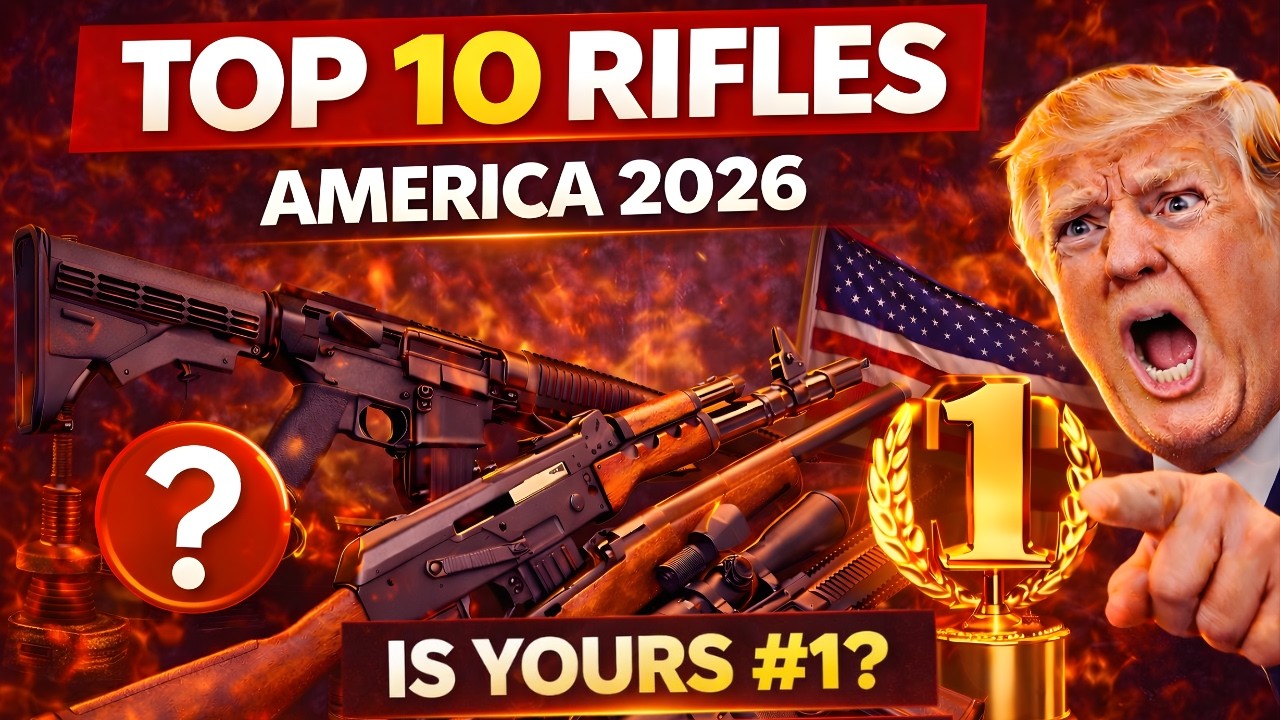 10 Most Owned Rifles in America 2026  Ruger 1022, AR 15, AK 47 & More Popular Guns Ranked