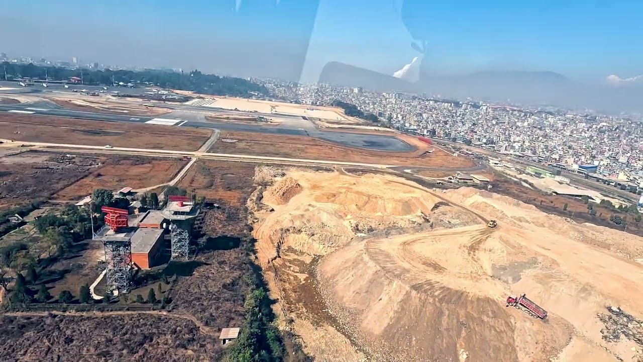 Kathmandu Airport (KTM) Runway Upgrade & Helicopter Landing | Tribhuvan International Airport (TIA)