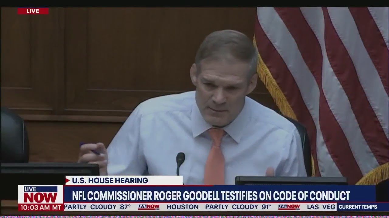 NFL commissioner Roger Goodell grilled over coach's $100K fine for Jan 6 comments | LiveNOW from FOX