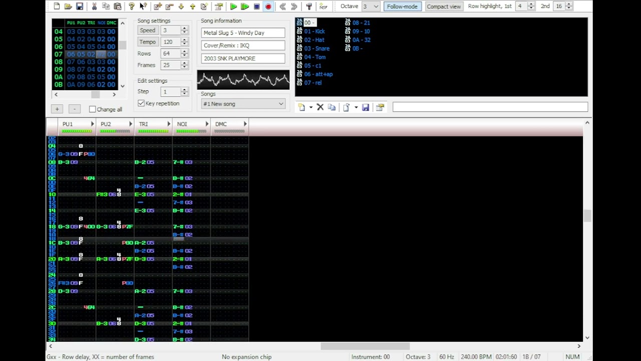 Metal Slug 5 - Windy Day [8-bit/2A03 FamiTracker]