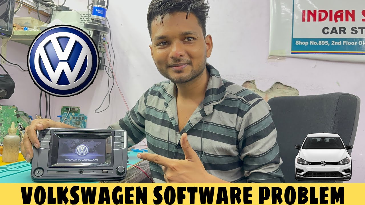 Volkswagen software problem | volkswagen stuck on logo | volkswagen music system repair | #isc555