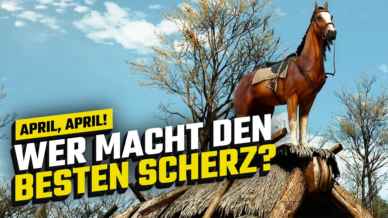 Die besten (und d&uuml;mmsten) Gaming-Aprilscherze 2026