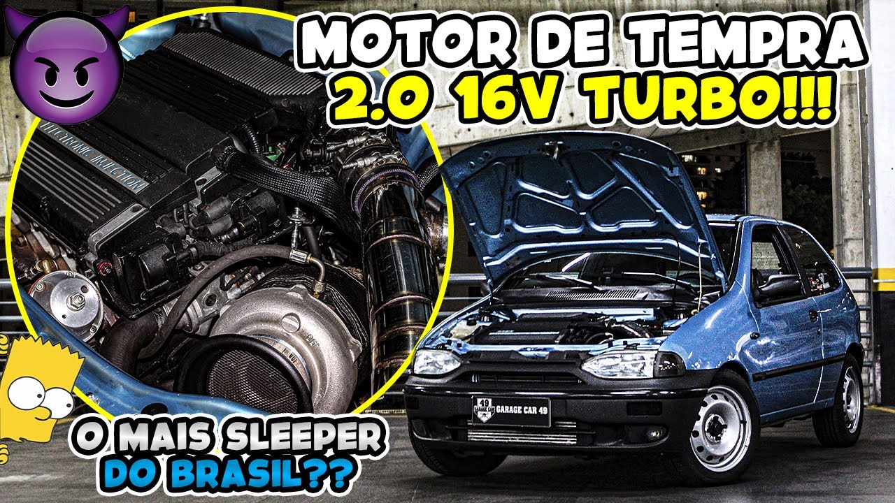 😈O PALIO MAIS INSANO QUE JÁ ANDEI 💀 2.0 16V TURBO
