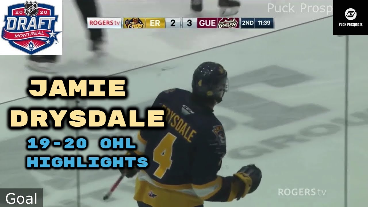 19-20 Jamie Drysdale OHL Draft Highlights