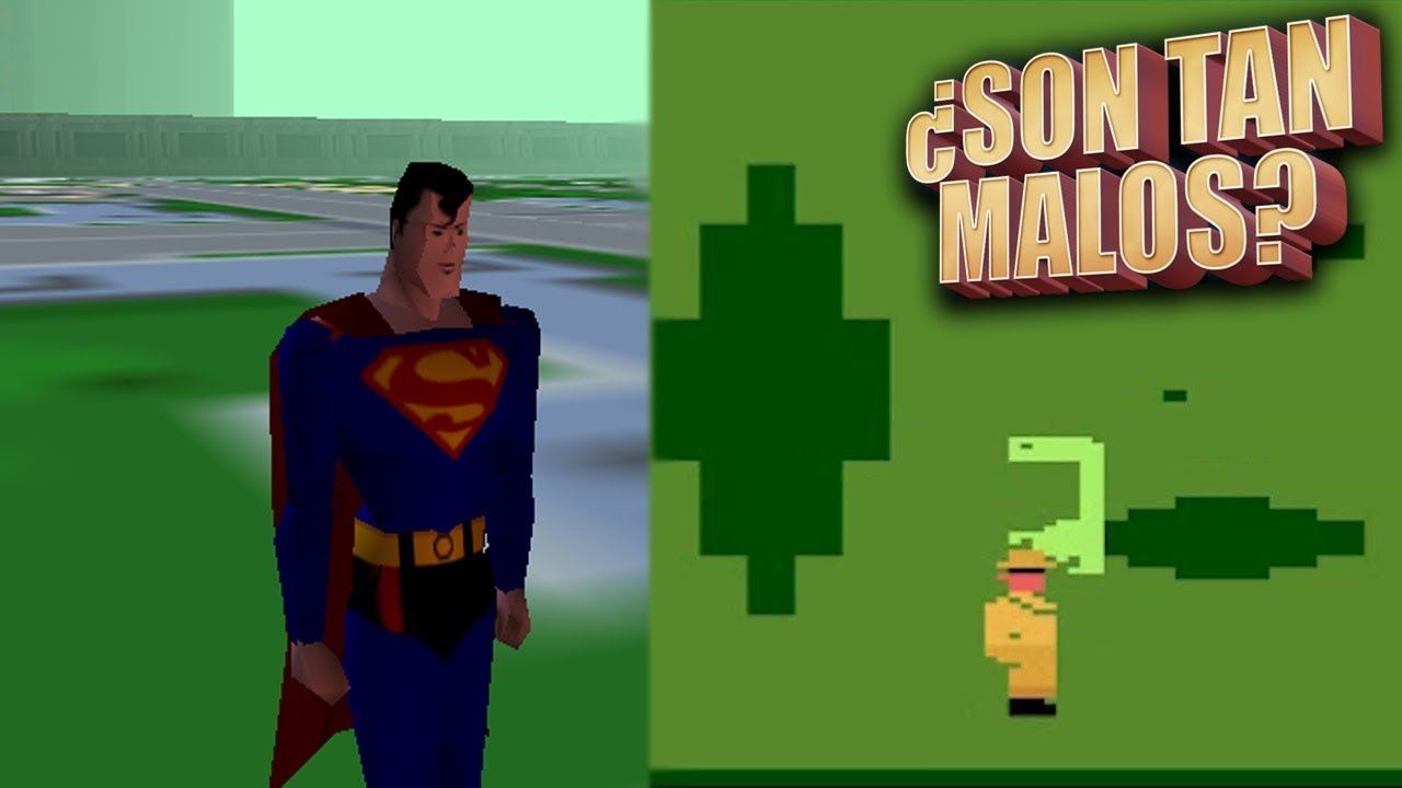 ET de Atari y Superman 64 | ¿Son tan malos?