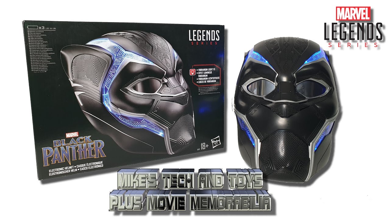 HASBRO BLACK PANTHER ELECTRONIC HELMET / Marvel / Unboxing