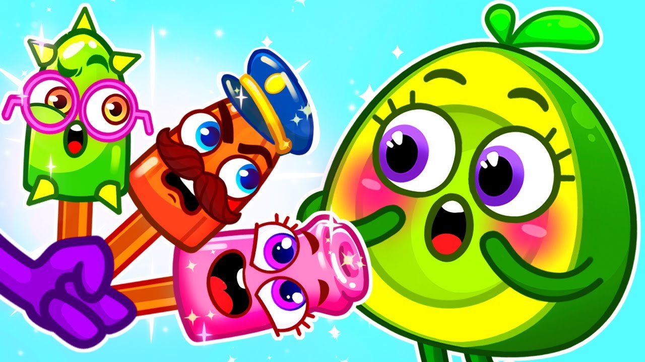This Is Ice Cream Song | Funny Face IceCream Nursery Rhymes & Kids Songs | Good Habits | P&P Tales