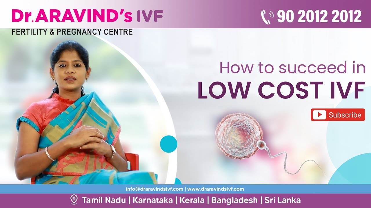 How to succeed in LOW COST IVF | Dr Reshma Shree A | Best Fertility Centre | Dr Aravind's IVF