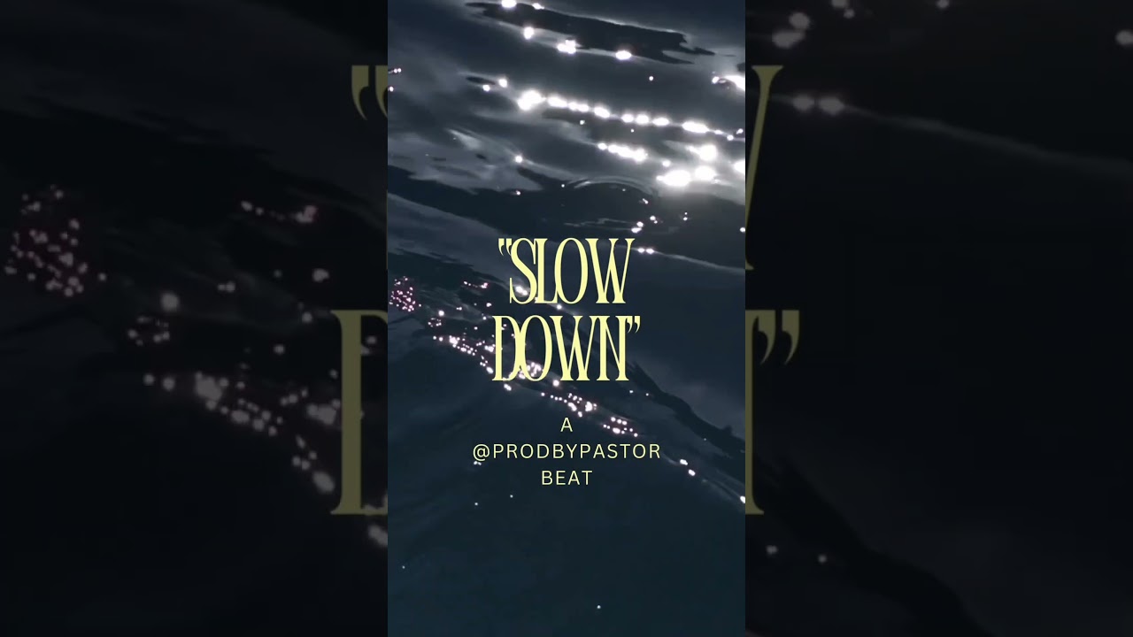 Chill Christian HipHop Beat &ldquo;Slow Down&rdquo; #hiphop #CHH