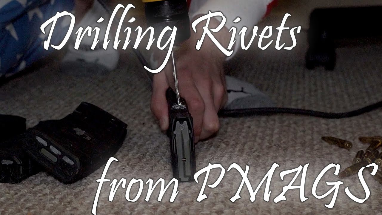 Removing the rivets in PMAGS for 13 minutes ASMR