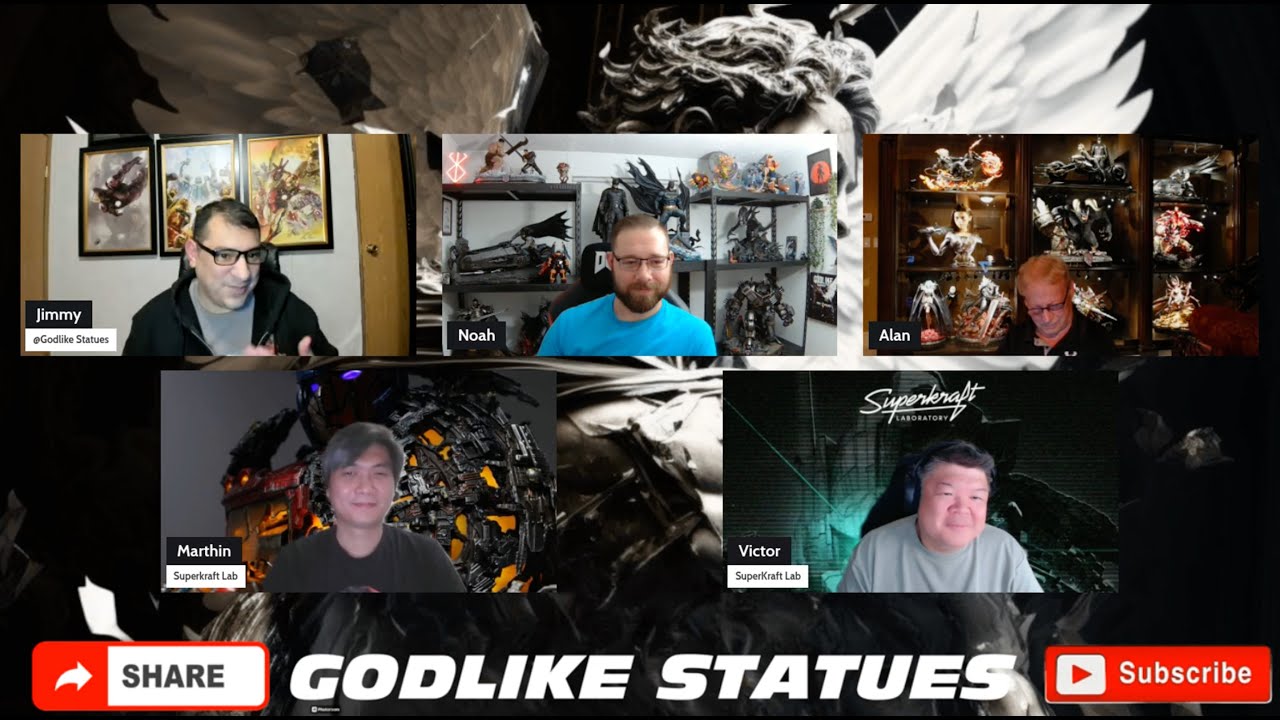 Till All Are One by Superkraft Laboratory - Interview with Godlike Statues