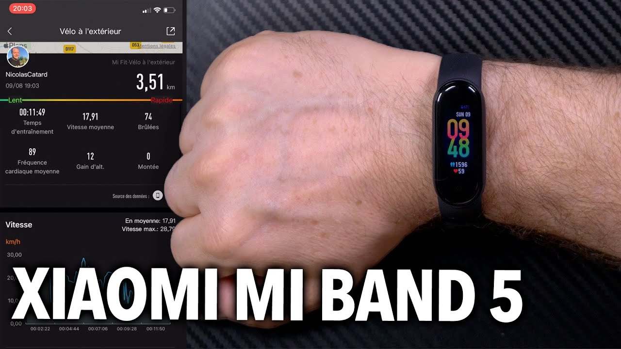 Xiaomi Mi Band 5 : coach sportif efficace et pas cher 😃