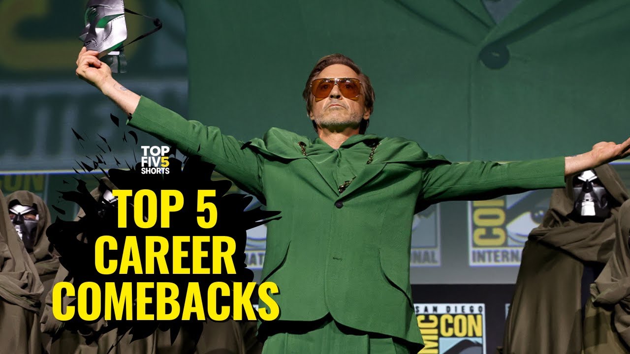 They Said Their Careers Were Over&hellip; Then THIS Happened! (Top 5 Hollywood Comebacks)