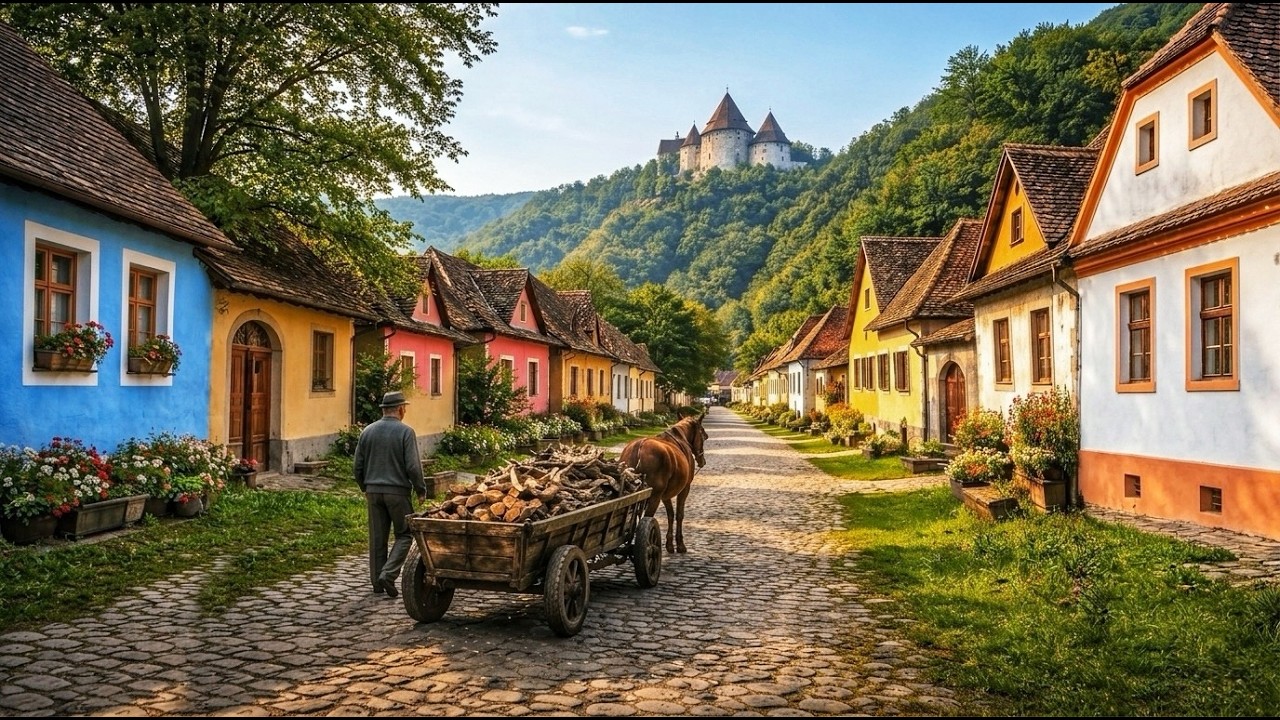 I Found a Village That Doesn’t Feel Real Anymore – Transylvania’s Saxon Houses
