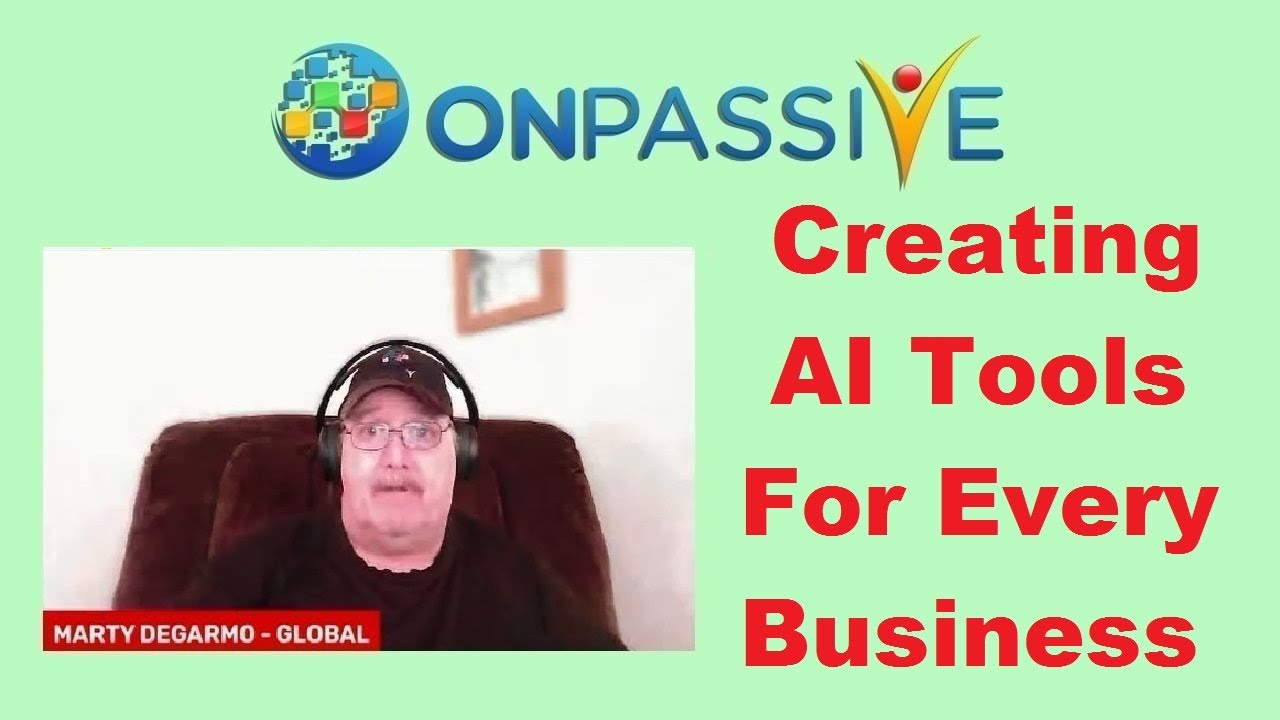#ONPASSIVE 🔷 WE CREATING AI TOOLS FOR EVERY BUSINESS 🔷 by Marty DeGarmo 🔷