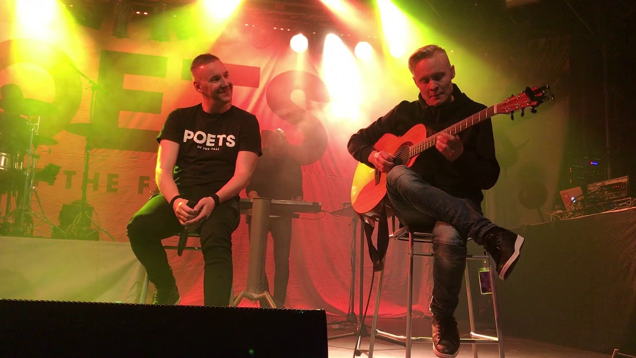Poets of the Fall Sorry Go Round VIP Munich 2018