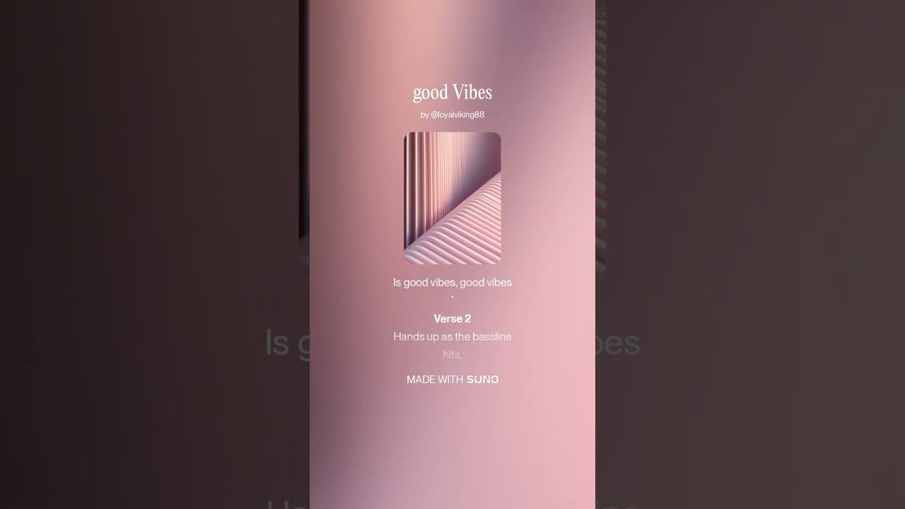 Good Vibes - DJ Sibbs 