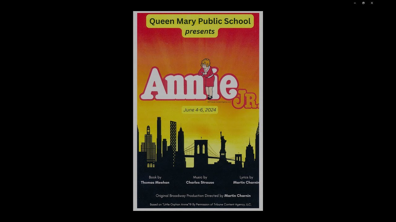 Annie JR - Queen Mary Public School - Peterborough Ontario