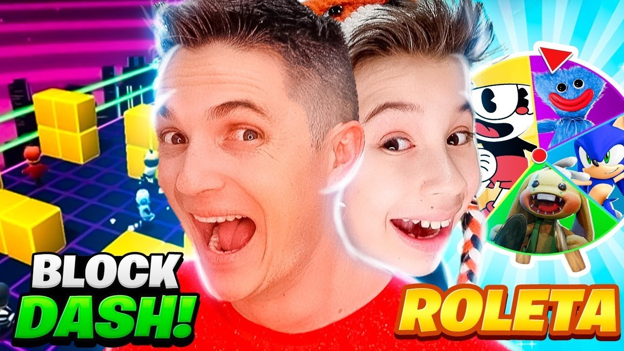Só BLOCK DASH na Roleta Stumble do Stumble Guys🤩