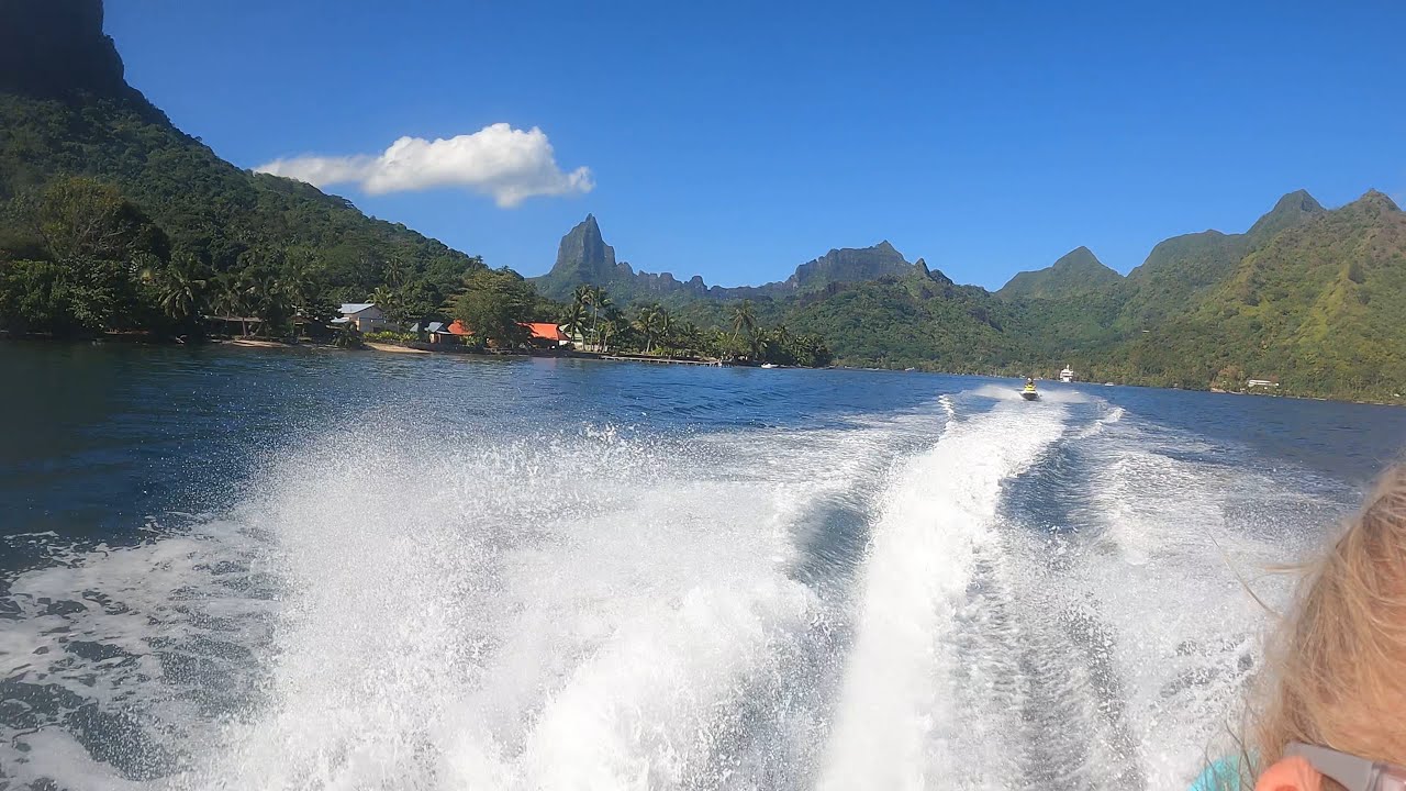 Moorea jet ski tour a must do !!