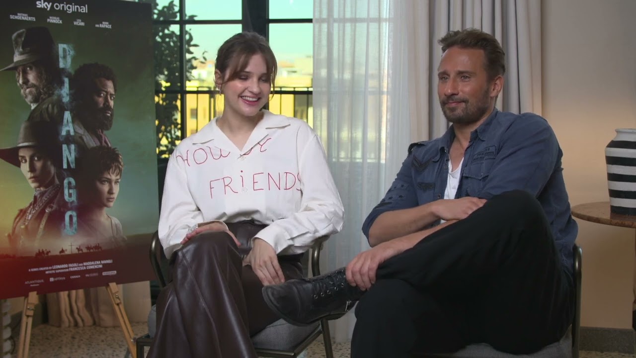 Django: il nostro incontro con i protagonisti Matthias Schoenaerts e Lisa Vicari