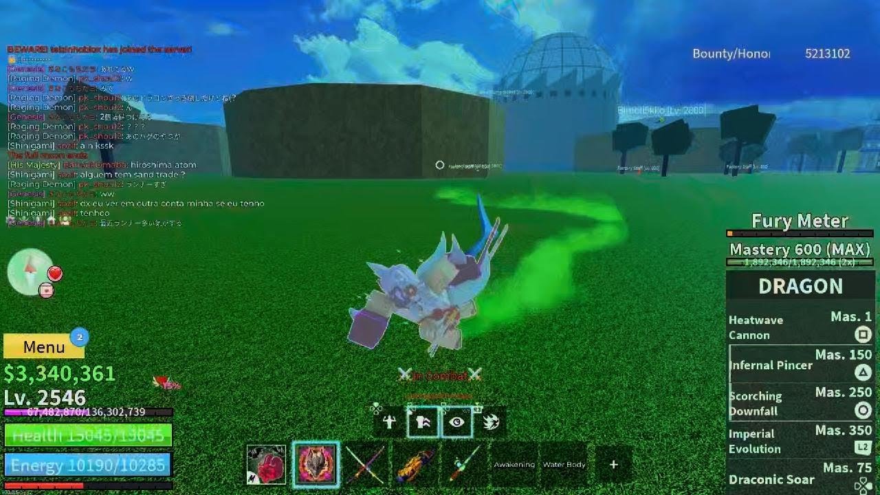 Bloxfruit scripter final boss