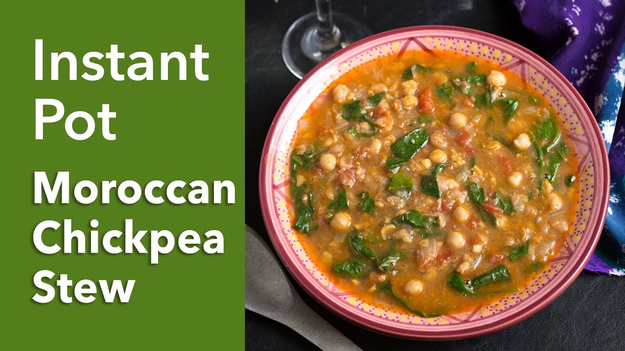Instant Pot Moroccan Chickpea Stew