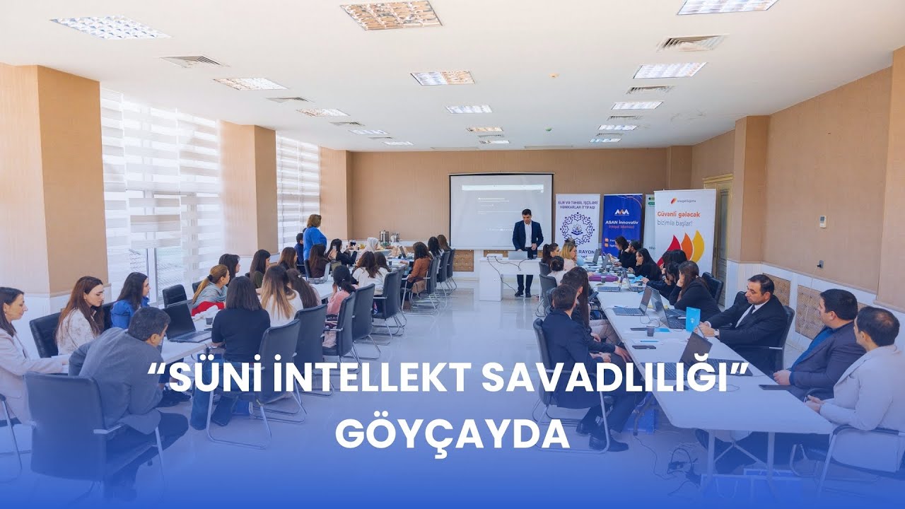 Süni İntellekt Savadlılığı proqramı Göyçayda keçirildi