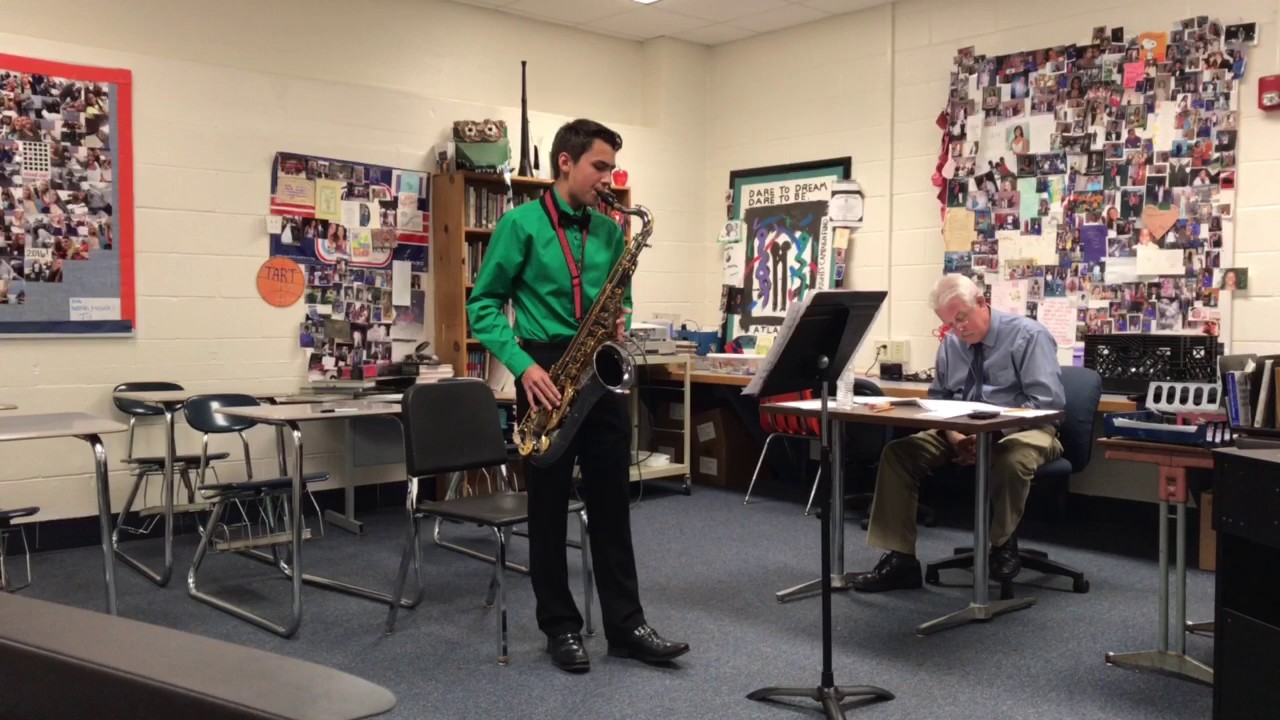 Jules Demersseman : Premier Solo : Andante et Bolero  Tenor Saxophone