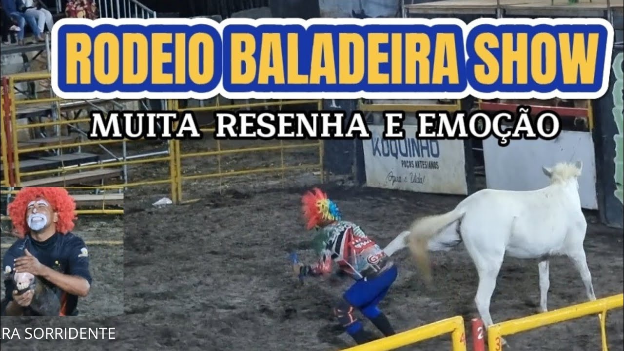 RODEIO BALADEIRA SHOW COM MUITA RESENHA #rodeio #rodeios