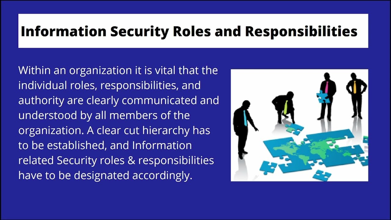 Information Security Roles & Responsibilities - CompTIA Security+