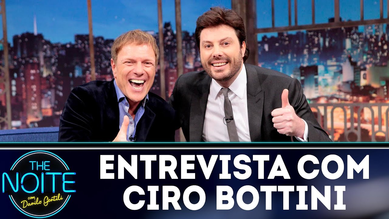 Entrevista com Ciro Bottini | The Noite (10/09/18)