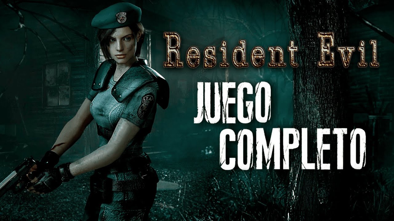 Resident Evil 1 HD Remaster Jill Valentine | Gameplay Walkthrough - Juego Completo (SIN COMENTAR)