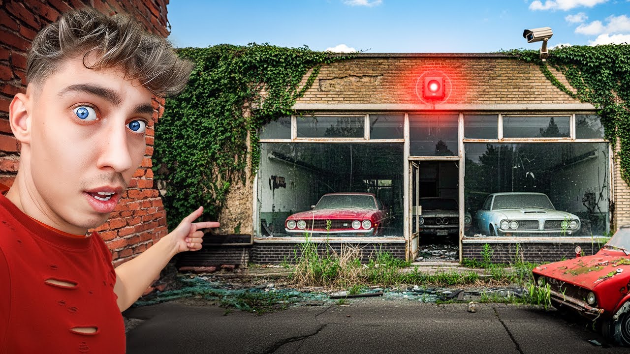 Verlaten Autogarage waar Alarm afgaat! *Zwerver gespot*