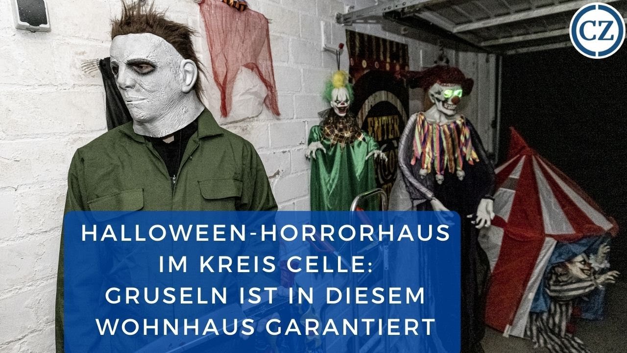 Halloween-Horrorhaus: Gruseln ist in diesem Celler Wohnhaus garantiert